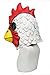 New Rooster Mask Cool Game Latex Full Head Halloween Cosplay Costume Accessory