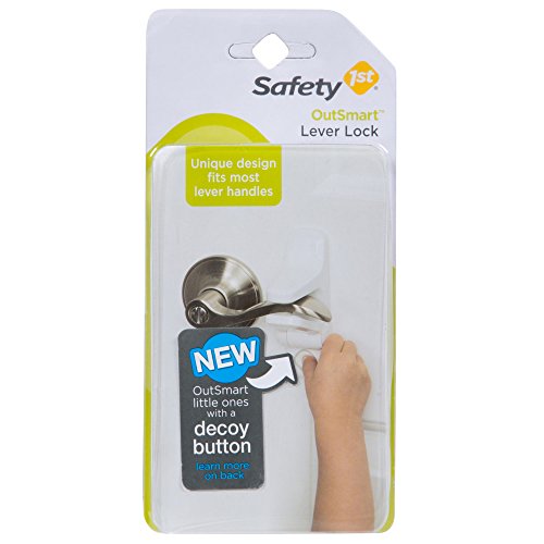 Safety 1st OutSmart Child Proof Door Lever Lock (White)