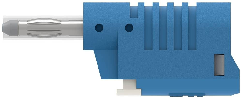 Electro PJP 1089-CD1-Bl Banana Plug Straight Pin Diameter 4 mm Blue Pack of 1