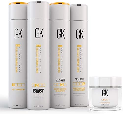 Global Keratin The Best Hair Smoothing Treatment Kit with complementary Deep Conditioner 10oz