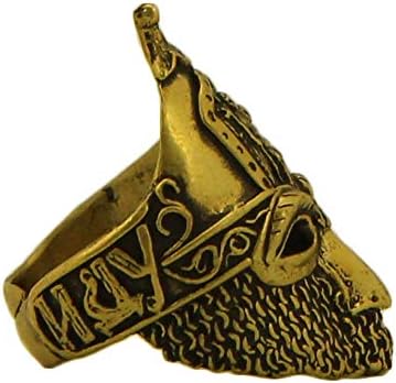 Bronze Ring Coming at You Men's Signet Handmade Jewelry