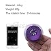 BESKIT Hand Spinner Fidget Toy Fast Bearing EDC Focus Toy for Killing Time Relieves Stress And Anxiety And Relax for Children and Adults [2017 NEW] - Purple
