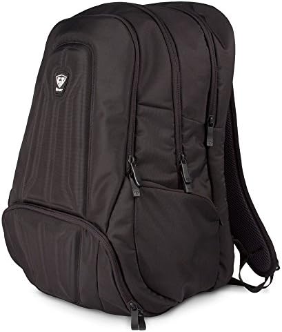 Fitmark Envoy Backpack with Removable Meal Prep Insulated Bag with BPA Free Portion Control Meal Containers, Reusable Ice Packs, Midnight
