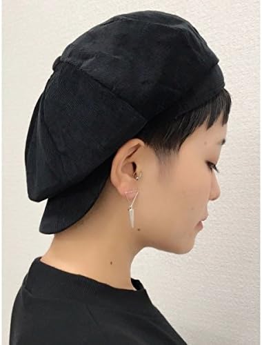 Amazon ウィゴー メンズ Wego ウィゴー Ding コーデュロイキャスケット ブラック F ファッション小物 通販