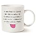 MAUAG Sarcastic Comment Funny Quote Coffee Mug, Unique Birthday Gifts Cup White, 14 Oz