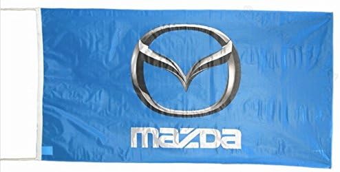 Flags Inc MAZDA 3D FLAG BANNER 2.5 X 5 ft