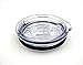 Tumbler Lid for 20 Oz Yeti Rambler and 10 Oz Lowball Tumblers - Sliding, Splash Proof and Straw Friendly