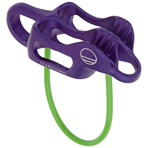 Wild Country Pro Guide Lite Rock Climbing Belay Device with Guide Mode - Purple/Green - One Size