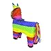 Aurabeam Original Classic Donkey Pinata (Rainbow Color) - Mexican Piñata - Handmade in Mexico