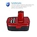 Powerextra 19.2V 4.0Ah C3 XCP Lithium Ion Replacement Battery for Craftsman 130211004 11375 11045 130279005 Craftsman Battery 19.2 Volt