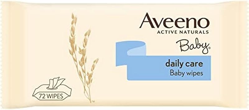 Daily Care Lingettes à l'extrait d'avoine et d'aloès, 72 lingettes