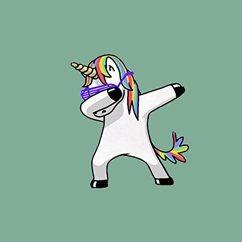 AhlsenL Unicorn Vinyl Decal Silhouette Sticker for Car Automobile Window Wall Laptop Notebook Rainbow Computer Truck Pencil Box (Color 9, 4.5 x 5.1 inches)