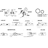 COOLBUY-PARK-10-Pcs-Multiple-Color-Plastic-Fishing-Rod-Pole-HooK-Keeper-Lure-Spoon-Bait-Treble-Holder-Small-Fishing-Accessories