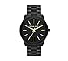 Michael Kors Men's Mid-Size Black IP Slim Runway Three-Hand Watch