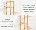 Bamboo 6 Tier 7 Potted Plant Stand Rack Multiple Flower Pot Holder Shelf Indoor Outdoor Planter Display Shelving Unit for Patio Garden Corner Balcony Living Roomthumb 2