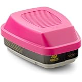 3M Formaldehyde Organic Vapor Cartridge/Filter 60925, P100 Respiratory Protection (Pack of 2)