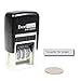 ExcelMark Paid - Self-Inking Rubber Date Stamp - Compact Size (Red Ink)