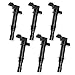 MAS Set of 6 Ignition Coil Pack Compatible with Jeep Dodge Ram Mitsubishi Cherokee Liberty Commander Dakota Durango Nitro 1500 3.7L V6 Replacement For UF270 UF297 UF399