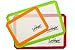 Silicone Baking Mat Set - Professional Heat-Resistant Non Stick Mats & Liners for Cookie Sheets by Lavangie (3 color pack)