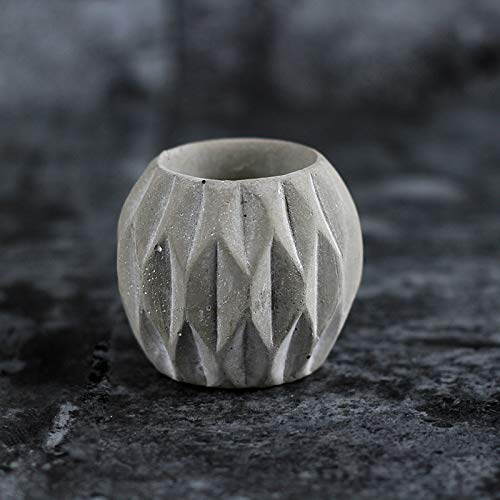 Nicole Flower Pot Molds Cement Planter Garden Bonsai Decoration Tools
