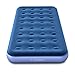 LANGRIA Upgraded Twin Size Inflatable Air Bed 8.5-Inches Air Mattress Bed with Handheld Electric Pump Storage Bag and 2 Power Adapters and Repair Kit (74 x 39 x 8.5 inches, Blue)