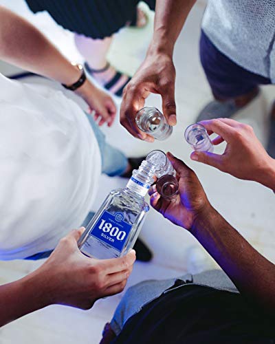 Cuervo 1800 Silver Tequila 38% vol. (1 x 0,7l) – Kristallklarer, mexikanischer Tequila hergestellt aus 100% blauer Agave von Hand gepflückt – Ideal für klassische Margaritas – Bild 7