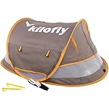 kilofly Baby Toddler (Medium) Instant Pop Up UPF 35+ Travel Beach Tent + 2 Pegs