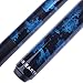 AB Earth Pool Cue Billiards Maple Stick Handmade Painting Design (2nd Generation) Glue on Tip, B30 19oz