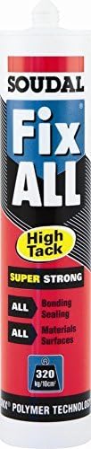 Soudal Fix All High Tack 290ml GREY by Robinson Young