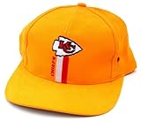 NFL Kansas City Chiefs Yellow Snapback Cap Hat Logo 7