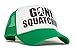 Gone Squatchin' Unisex-Adult Trucker Hat -One-Size Green/White
