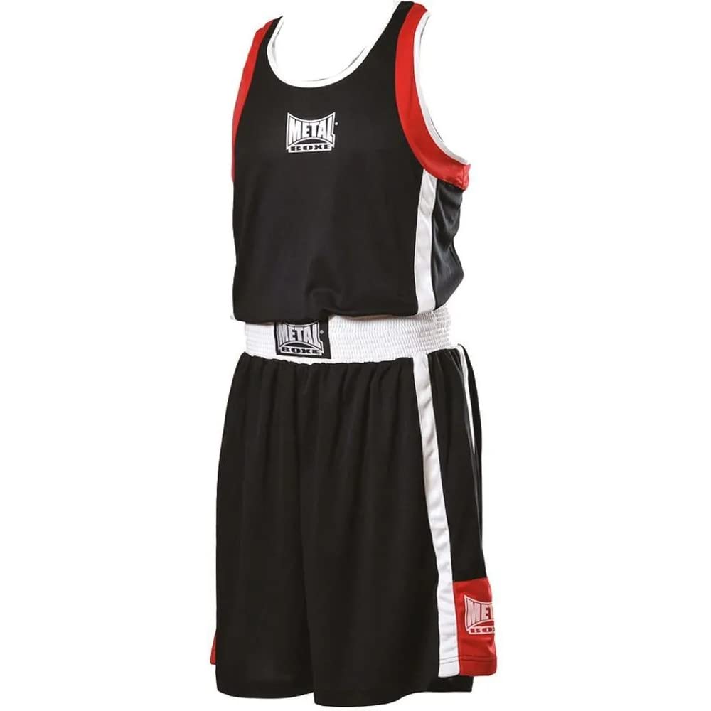 METAL BOXE Boxing Outfit Black XXXS