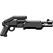 BrickArms Exclusive 2 to 4 Inch Scale Figure Style LOOSE Weapon Combat Shotgun