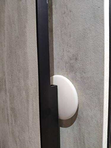 Neoera Door Stopper Wall, 2.3" Round Soft Rubber Door Stop, Silicon Wall Protector, 3M Self Adhesive Door Bumper (White, 2.3" 5 Pack) - Thumbnail 6