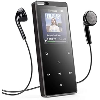 Amazon.com: AGPTEK 16GB MP3 Player with Bluetooth, Touch Button Music