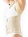 Neo-G Dorsolumbar Support Brace - Back Support For Early Kyphosis, Rounded Shoulders, Posture Correction, Muscular Aches, Lumbar Support - Fully Adjustable - Class 1 Medical Device - Medium - Tan