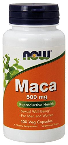 Maca Pills for Bigger Butt NOW Foods Maca 500 Mg 100 Caps, Energizing Herb Rich in Saponins, Reproductive Health, Energizing Herbs, Now Foods, Maca 500mg