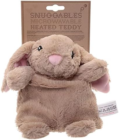 Puckator Bunny Microwavable Snuggables Heat Pack with Wheat & Lavender