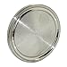 STAINLESS STEEL SANITARY END CAP FOR 1-1/2 TRI-CLAMP END PIPES BLANK FLANGE by Generic