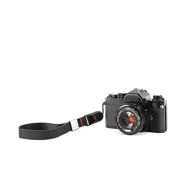 Peak Design Compact Strap Pack Black - Set mit Leash-Kameragurt und Cuff-Handschlaufe - für DSLM-Kameras, Kompaktkameras und kleine Einsteiger-DSLRs – Bild 3