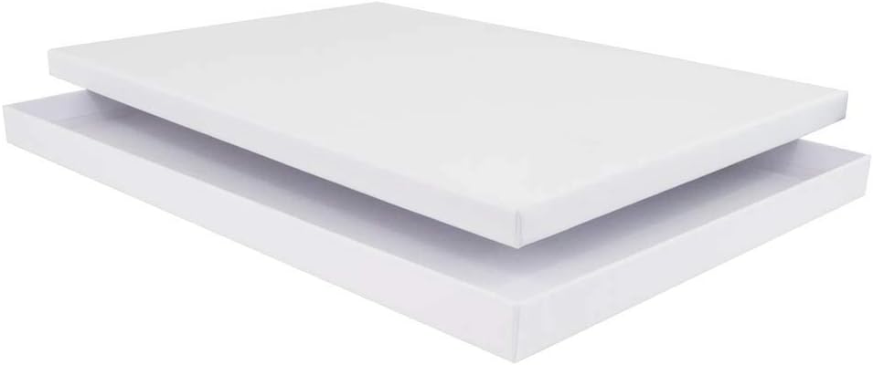 Packaging World A4 Luxury Rigid Presentation Stationery Gift Box (Large Letter Size) (White) - Image 3