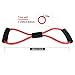 Exercise Bands Resistance Exercise, Figure 8 Fitness Equipment Tube Workout Exercise Elastic Resistance Band for Yoga (Set of 5)
