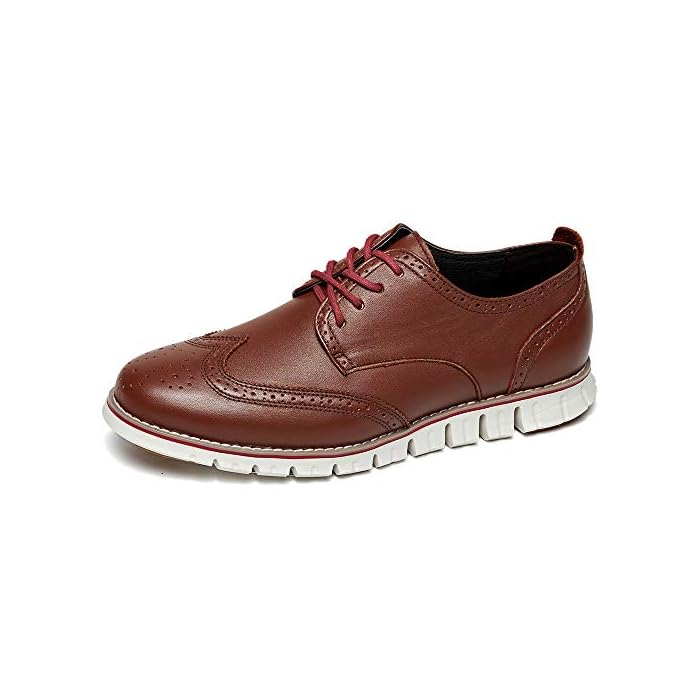 Buy LAOKS Men's Brogues Oxford Wingtip 