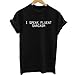 Toraway Blouses, Women Letter Printed Short Sleeve Cotton Blouse T-Shirt Tops