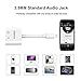 3.5 mm Headphone Jack Adapter, Applicable Earphones Aux Audio Charger Adapter & Splitter 2 in 1 Charger Cable Earphone Adapter Compatible iPhone X/Xmax/8/8 Plus/7/7 Plusthumb 4