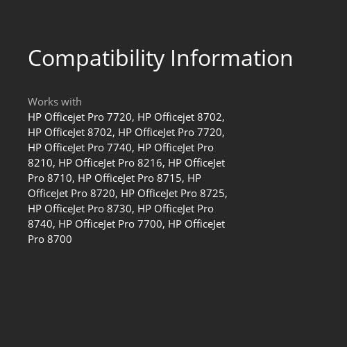 HP Original 952 Cyan, Magenta, Yellow / 952XL Black Ink Cartridges (4-Pack) | Works OfficeJet 8702 OfficeJet Pro 7700, 8210, 8700 Series | Eligible for Instant Ink | N9K28AN