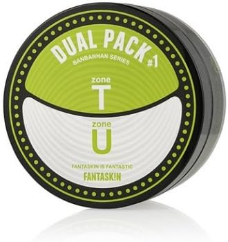 FANTASKIN Dual(Heating Green TeaXCooling pearl) Mask Wash Off 3.9oz