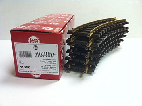 LGB 11000 Curved Track, R1, 30 Degree, 12 Piece Box