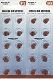 Lucid Audio Hearing Aid Batteries Size 312 Pack of 20 (Zinc Air Activated and Mercury Free)