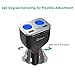 Quick Charge 3.0 Car Charger, CHGeek 80W 12V/24V 2 Socket Cigarette Lighter Splitter+QC3.0 3A+Smart 2.4A Dual USB Port Car Power Adapter for iPhone iPad Android Samsung GPS Dash Cam DVD Player CH08